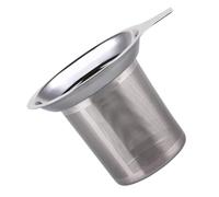 SEWOART Stainless Steel Coffee Strainer Fine Mesh and Tea Filter Reusability One Handle Design, Reusable Coffee Filters Puck Screen with Rest on Cup Edge Home and Kitchen Use