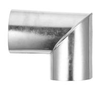 SEWOART Stove Pipe Chimney Flue Elbow Vent Hose Metal Exhaust Pipe with Flame-Retardant Coating for Indoor Outdoor Heating and Ventilation