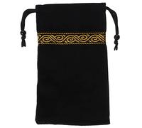 SEWOART Tarot Card Storage Bag Portable Lightweight Decorative Design for Organizing and Storing Your Cards