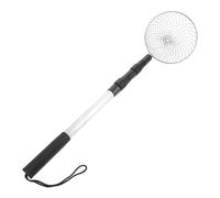 SEWOART Telescopic Egg Grabber Scoop with Metal Mesh Basket for Chicken Coop Lightweight Egg Collection Tool Minimizing Breakage Ergonomic Design and Nut Picking