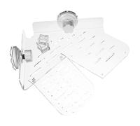 SEWOART Tortoise Habitat Terrace Turtle Basking Platform Easy-clean Turtle Resting Area