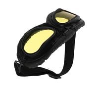 SEWOART Vintage Motorcycle Goggles Yellow Fog Protection Dustproof Riding with Quick Lens Change System for Men Cruiser Atv Off Road Motorcross Racing
