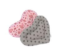 SEWOART Warm Nest Mat for Hamster 2 Pack Soft Guinea Pig Liners Fleece Winter Pet House Pad for Cold Days