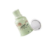 SEWOART Waxing Pot for Moxibustion Therapy Moxibustion Smokeless Device Ceramic Jar Full Body Moxa Burner Can