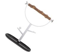 SEWOART Wear Resistant Perch Stand for Cockatiels and Parakeets Durable Desktop Bird Promotes Exercise and Coordination for Safe Playtime