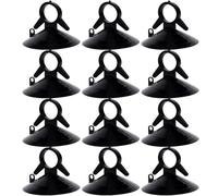 SEWOART Windshield Sunshade Suction Cups with Sturdy Cradle Black 40pcs Pvc Strong Adhesive Suction Holder Sucker Pads Damage-free Car Interior Protection for Automotive Glass