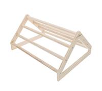 SEWOART Wooden Bird Perch Stand for Pets Natural Chicken Standing Rack for Hen Rooster Safe Polished Chick for Exercise Balance and Coordination Training Easy to Install