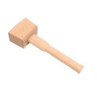 SEWOART Woodworking Mallet Beech Wood Carpenter Hammer Practical Leather DIY Tool Versatile Scribing Tool for Wood Carving and Carpentry Equipment Beginners and Professionals