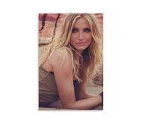 SEWQAFS Cameron Diaz Poster Wall Apartment Or Home Bedroom Living Room Bathroom Office Wine Bar Art Decorative Painting Painting Poster20x30inch(50x75cm) Unframe-style