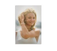 SEWQAFS Cameron Diaz Poster Wall Apartment Or Home Bedroom Living Room Bathroom Office Wine Bar Art Decorative Painting Painting Poster08x12inch(20x30cm) Unframe-style