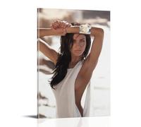 SEWQAFS Cameron Diaz Poster Wall Apartment Or Home Bedroom Living Room Bathroom Office Wine Bar Art Decorative Painting Painting Poster24x36inch(60x90cm) Frame-style