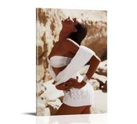 SEWQAFS Cameron Diaz Poster Wall Apartment Or Home Bedroom Living Room Bathroom Office Wine Bar Art Decorative Painting Painting Poster12x18inch(30x45cm) Frame-style