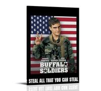SEWQAFS Joaquin Phoenix Buffalo Soldiers Movie Poster Wall Apartment Or Home Bedroom Living Room Bathroom Office Wine Bar Art Decorative Painting Painting Poster20x30inch(50x75cm) Frame-style