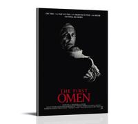 SEWQAFS The First Omen 2024 Horror Movie Poster Wall Apartment Or Home Bedroom Living Room Bathroom Office Wine Bar Art Decorative Painting Painting Poster24x36inch(60x90cm) Frame-style