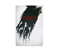 SEWQAFS The First Omen 2024 Horror Movie Poster Wall Apartment Or Home Bedroom Living Room Bathroom Office Wine Bar Art Decorative Painting Painting Poster12x18inch(30x45cm) Unframe-style