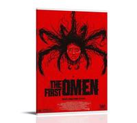 SEWQAFS The First Omen 2024 Horror Movie Poster Wall Apartment Or Home Bedroom Living Room Bathroom Office Wine Bar Art Decorative Painting Painting Poster12x18inch(30x45cm) Frame-style