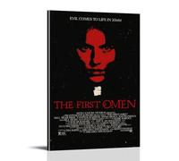 SEWQAFS The First Omen 2024 Horror Movie Poster Wall Apartment Or Home Bedroom Living Room Bathroom Office Wine Bar Art Decorative Painting Painting Poster12x18inch(30x45cm) Frame-style