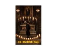 SEWQAFS The First Omen 2024 Horror Movie Poster Wall Apartment Or Home Bedroom Living Room Bathroom Office Wine Bar Art Decorative Painting Painting Poster12x18inch(30x45cm) Unframe-style