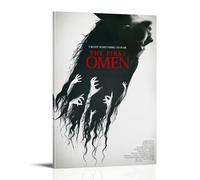 SEWQAFS The First Omen 2024 Horror Movie Poster Wall Apartment Or Home Bedroom Living Room Bathroom Office Wine Bar Art Decorative Painting Painting Poster12x18inch(30x45cm) Frame-style