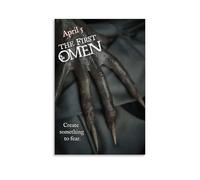 SEWQAFS The First Omen 2024 Horror Movie Poster Wall Apartment Or Home Bedroom Living Room Bathroom Office Wine Bar Art Decorative Painting Painting Poster16x24inch(40x60cm) Unframe-style