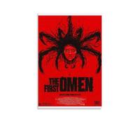 SEWQAFS The First Omen 2024 Horror Movie Poster Wall Apartment Or Home Bedroom Living Room Bathroom Office Wine Bar Art Decorative Painting Painting Poster08x12inch(20x30cm) Unframe-style
