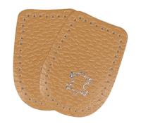 Sewroro 1 Pair of Shockproof Heel Pads for Women and Men, Non-Skid Latex and Microfiber Leather Heel Cushions, Comfort Inserts for Sports Shoes and Casual Shoes
