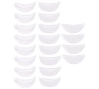 Sewroro 10 Pairs Lash Perming Silicone Pads Eyelash Lift Rods Soft Pink Eyelash Curlers Safe to Use on Skin Not Easy to Deform for Professional Salon Beauty Makeup
