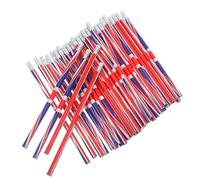 Sewroro 100 Pcs UK Flag Pencils British Union Jack Flag Pencils Patriotic Pencils with Erasers for Kids Party Favors Office School Supplies