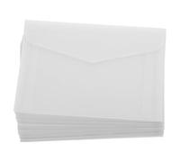 Sewroro 100pcs Glassine Ticket Envelopes, Translucent Paper Small Note Envelopes, Acid-Free Glassine Paper, for Letters and Lottery Tickets, Wrapping Invitations and Everyday Organization
