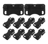 Sewroro 10pcs Adjustable Angle Car Camera Mount Brackets Universal Vehicle Backup Rear View Mirror Camera Holder Car Dash Cam Installation Bracket for Front Side Rear Views