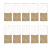 Sewroro 10pcs Eyelash Box Lash Tray Holder Case Eyelash Extension Storage Makeup Organizer for Women Girls