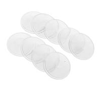 Sewroro 10Pcs Kaleidoscope Optical Photography Glass Prism Filters Kit with Plastic Multi-Faceted Lens for Handheld Camera Special Effects and Party Use