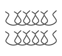 Sewroro 10pcs Metal Car Window Crank Clips Smooth Operation Replacement for Vehicle Door Handle Hardware