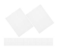 Sewroro 10pcs White Plastic Mesh Canvas Sheets for Crafts Smooth Burr-Free Surface and Adjustable Sizing, for DIY Embroidery and Home Décor Stitching Projects