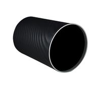 Sewroro 12L Black Kitchen Trash Can Nordic Style Household Waste Container Large Capacity Garbage Recycling Bin for Living Room Bedroom