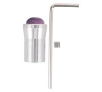 Sewroro 12mm Tuning Fork Base Feet Accessories Amethyst Crystal Gem Stone Holder for Meditation and Yoga Sound Therapy and Frequency Healing