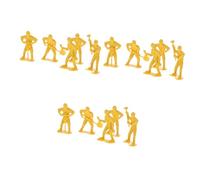 Sewroro 135 pcs Engineering Workers Model Kit Durable Plastic Figures Play Set for Safe Storage for Creative Construction Fun