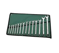 Sewroro 14 Pcs Adjustable Ratchet Wrench Set with Positive Negative Regulation Function Professional Home Repair Spanner Tool Kit Versatile Combination for Various Applications
