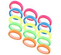 Sewroro 15 Rolls Removable Fluorescent Highlighter Tape Multi Use Self Adhesive Sticky Tabs for Book Marking Note Taking Visual Tracking Color