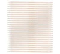Sewroro 150pcs Double-sided Orange Wood Nail Sticks for Cuticle Pushing and Removal Sensitive Skin Friendly Manicure Tool Precision Nail Grooming Accessories for Home DIY Salon and