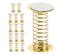 Sewroro 15pcs Car Dashboard Spring Base Self-Adhesive Wobbling Doll Holders Metal Springs for Shaking Toys Versatile Decorative Accessories for All Ages