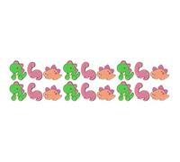 Sewroro 18pcs Cute Dinosaur Brooch Pins Animal Lapel Badges for Clothing Backpacks Cartoon Style Brooches in Purple Green Pink Stylish Accessory for Women