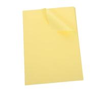Sewroro 200pcs Light Yellow Copy Paper Multi-Purpose Printable for Office Crafts Invitations and Educational Use with Enhanced Color Accuracy and Minimal Jams