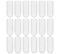 Sewroro 200pcs Rubber Headband End Caps Inner Diameter 4.0mm for 6mm Hair Bands Replacement Hair Hoop End Covers DIY Band Accessories