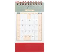 Sewroro 2025 Desk Calendar Small Standing Desktop Calendar for Home Use, Paper Material with Lightweight Design and Chic Unique Style, for Daily Use and Decoration