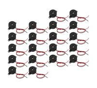 Sewroro 20Pcs Active Piezoelectric Buzzer 3-24V for Physics Projects, Game Buzzers, and Vehicle Security Alarm