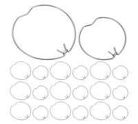 Sewroro 20pcs Ceiling Lamp Retaining Spring Clips for Mr11 Mr16 Downlight Spotlights, Silver Recessed Lighting Clips Replacement for Indoor Lamp Fixtures