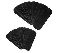 Sewroro 20pcs Foot File Refills Manual Pedicure Exfoliating Tool Large Small Grit Sandpaper Pads Foot Dead Skin Remover and Callus Removal