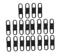 Sewroro 20pcs Mini Theft S Carabiner Clips Compact Double Spring Gate Keychain Hooks for Luggage Suitcase Handbag Metal Alloy Portable Snap Locks