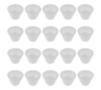 Sewroro 20Pcs Nail Drill Dust Collector Covers Drill Dust Cover for Manicure Pen Nail Bit Dustproof Caps Stoppers for Bits Manicure Tool Set Accessory for Salon Use
